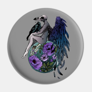 The Raven's Companion Pin