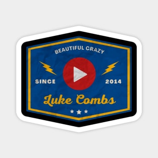 Luke Combs // Play Button Magnet