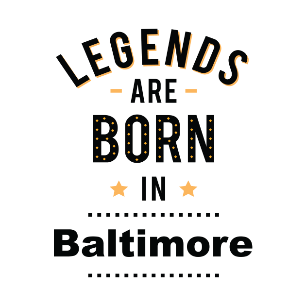 Legends Are Born In Baltimore by ProjectX23Red