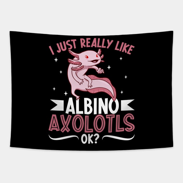 I just really like my Albino Axolotl Tapestry by Modern Medieval Design