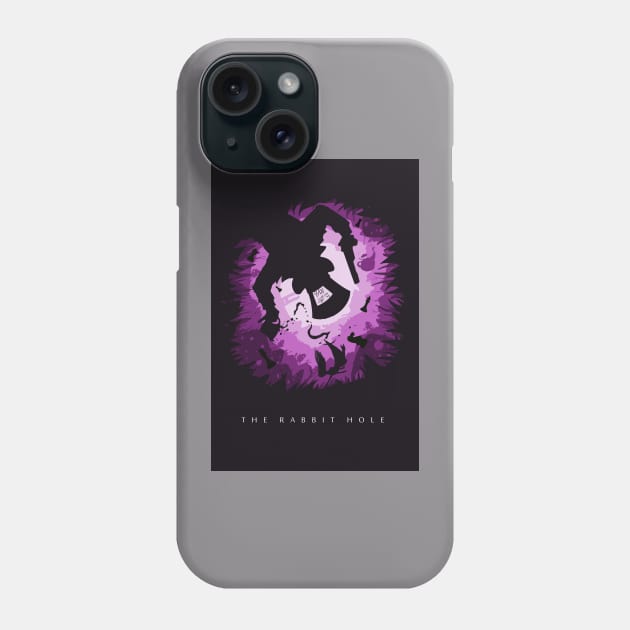 The Rabbit Hole Phone Case by Bobablackfly