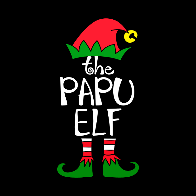 Elf Saying The Papu Elf Matching Family Group Christmas by calvinglory04