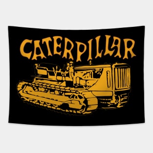 Caterpillar Bulldozer Tapestry