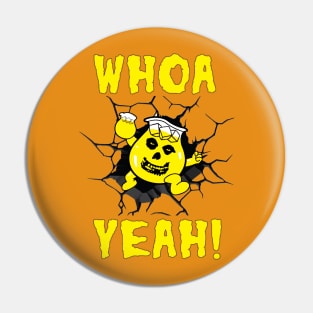 Ghoul Aid - Whoa Yeah! Crimson Ghost Mashup Yellow Pin