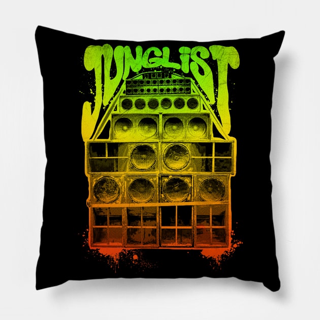 Champion Sound Junglist Pillow by KORAX