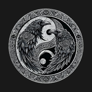 Jing Jang Nordic Raven T-Shirt