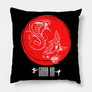 Cobra Koi Sunset Pillow