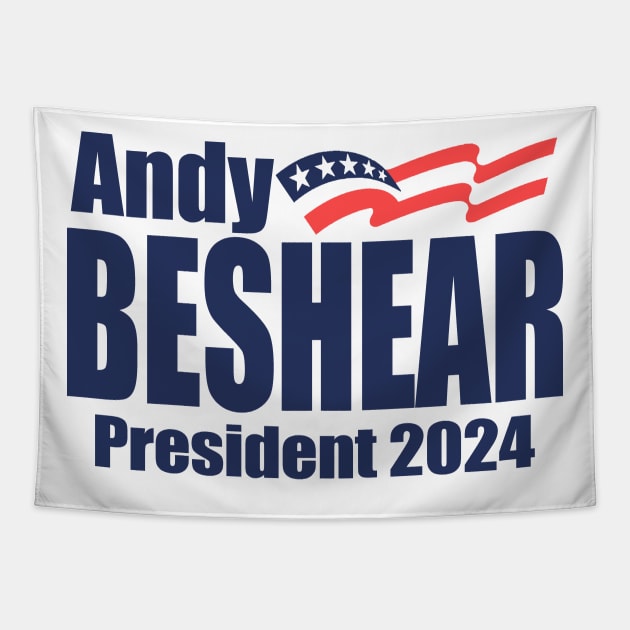 Andy Beshear 2024 Tapestry by Etopix