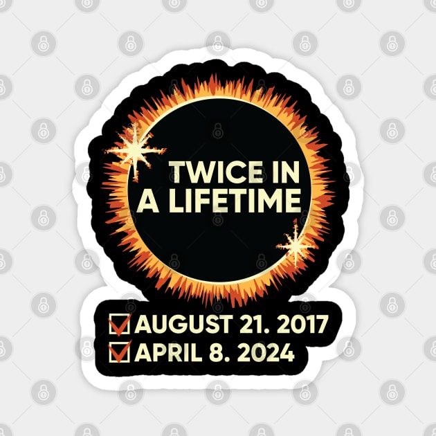 Twice In a Lifetime Magnet by MZeeDesigns