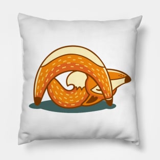 fox yoga Pillow