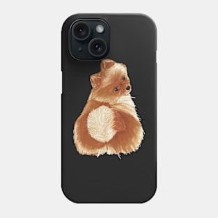 You asleep yet? A Funny sneaky dog Gift Idea Phone Case