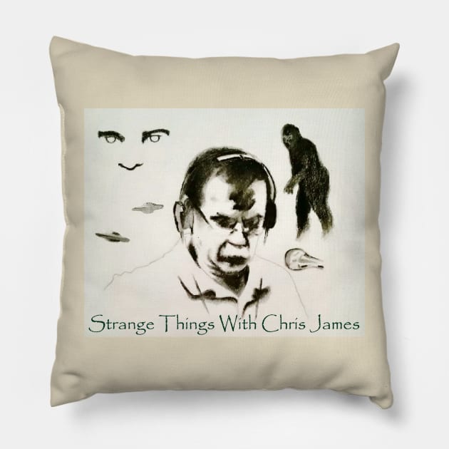 Podcast Pillow by Strange Things with Chris James