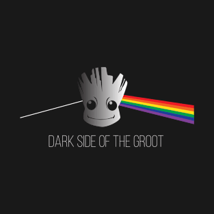 Guardians Of The Galaxy Pink Floyd Dark Side Of The Groot T-Shirt