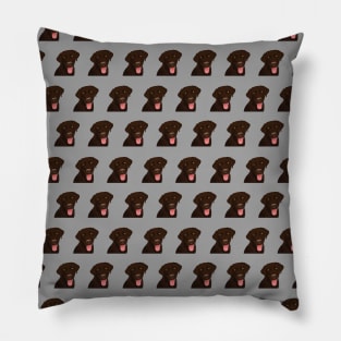 Chocolate Lab Pillow