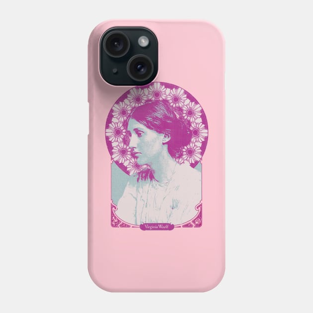 Virginia Woolf Phone Case by Oskyposters