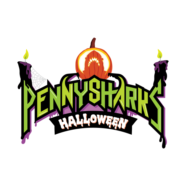 SpookySharks Logo No Outline (For Light Shirts) by PennySharksOfficial