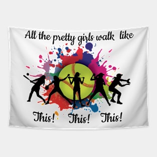 Pretty Girls Softball- Direct To Film, All The Pretty Girls Walk Like Tapestry