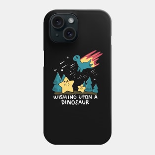 Wishing Upon a Dinosaur Phone Case