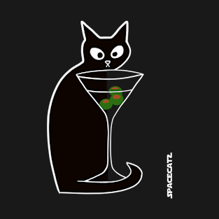 Martini Cat T-Shirt