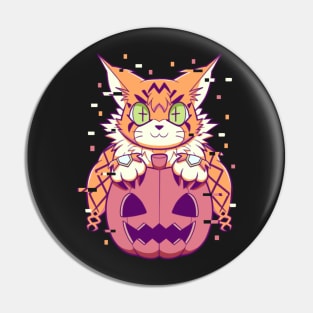 Happy Meowloween V3 Pin