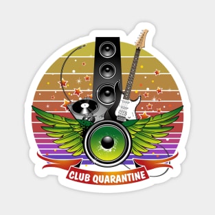 CLUB QUARANTINE HOME SCHOOL 2020 Magnet