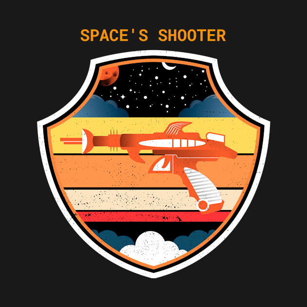 Space's Shooter - Cool Art and Drawing for a Shooter Themed Space by LetShirtSay