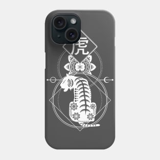 Chinese, Zodiac, Tiger, Astrology, Star sign Phone Case