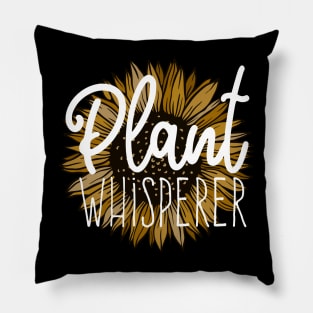 Plant Whisperer - Sunflower Pillow