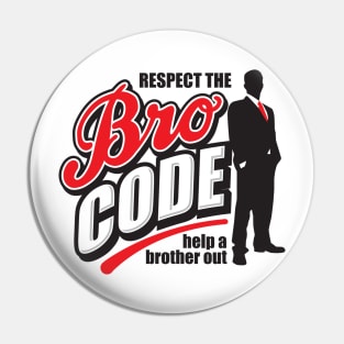 Bro Code Pin