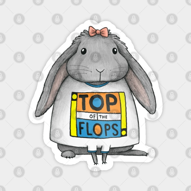 Top of the Flops Magnet by Sophie Corrigan