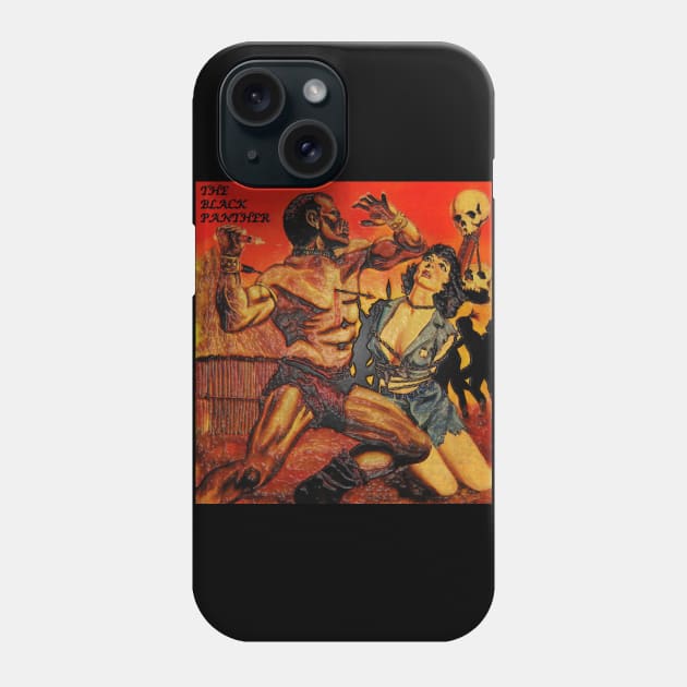 The Black Panther - Deadly Droplets (Unique Art) Phone Case by The Black Panther