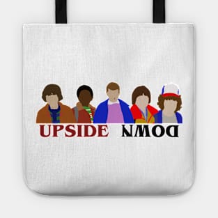STRANGER THINGS SQUAD (Minimalist Print with Text) Tote