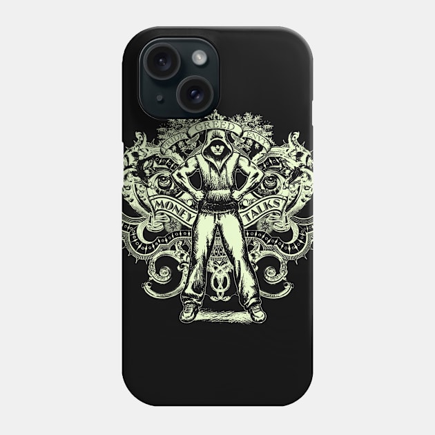 Money Talks Phone Case by KillerRabbit