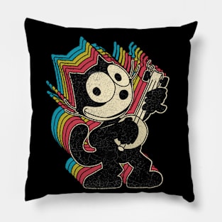 Felix the cat - vintage Pillow