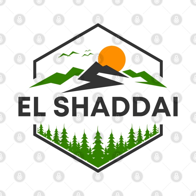 El Shaddai God of Mountains design by Patrickchastainjr