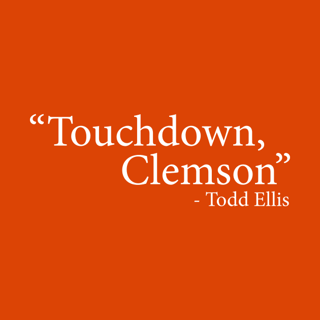 Touchdown Clemson by Parkeit