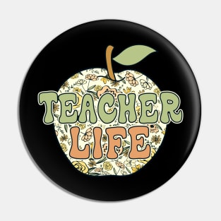 Teacher Life Pin