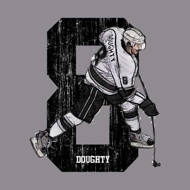 Drew Doughty Los Angles Sketch 8 by Erianna Bee