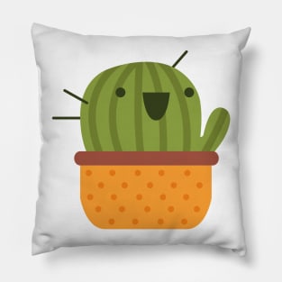 Happy Cactus Pillow