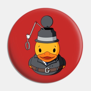 Inspector Gadget Rubber Duck Pin