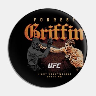 Forrest Griffin Retro Bitmap Pin