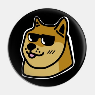 Cool Doge Pin