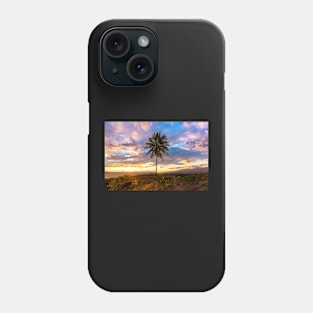 Palm Tree at Sunset Phone Case