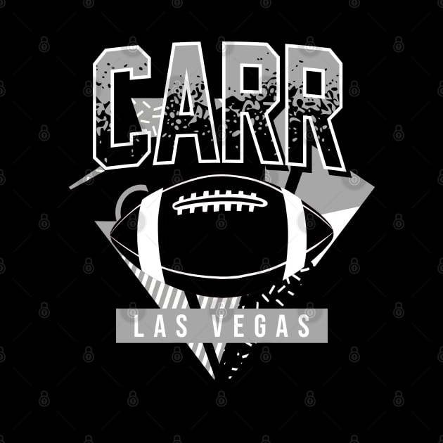 Vintage Las Vegas Football Carr by funandgames