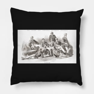 Oxford crew, Oxford & Cambridge Boat race of 1867 Pillow