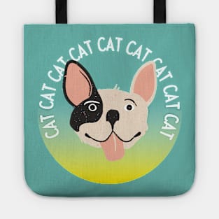 Slightly Wrong Pug Cat Tote