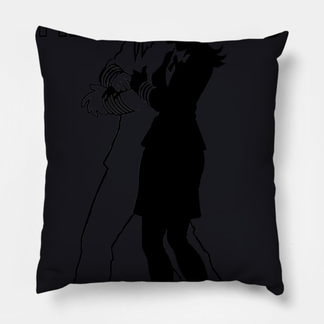 Female Co-Pilot and Pilot Pillow by RadicalDesigns