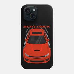 Dodge Charger Scat Pack Widebody - Go Mango Orange Phone Case