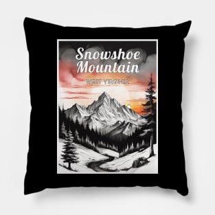 Snowshoe mountain ski west virginia usa Pillow