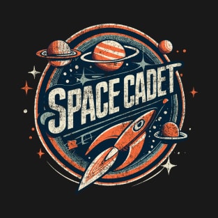 Space Cadet - Vintage worn and aged T-Shirt